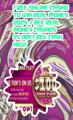 Free casino no deposit win real money
