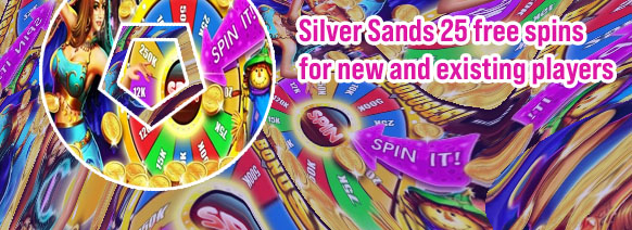 Silversands casino free spin coupons